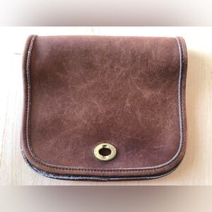 Vintage Coach Leather Scrap Piece